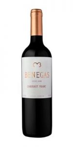 benegas estate cabernet franc bottle
