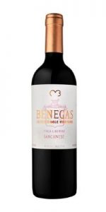 benegas sangiovese bottle